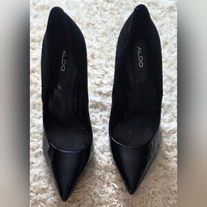 ALDO Elegant Black Patent Heels